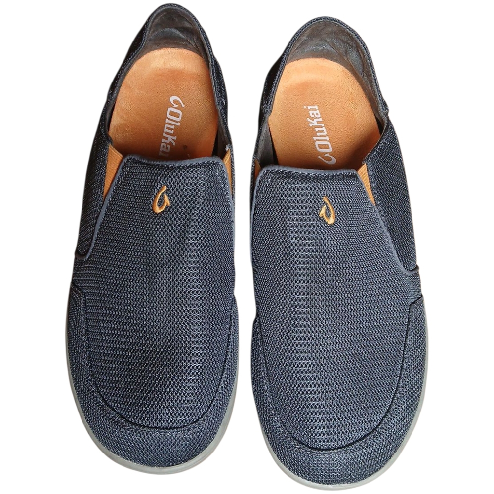 OluKai Men's‎ Dark Blue Slip-On Loafers